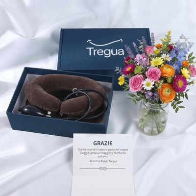 Tregua Neck+ | Supporto Gonfiabile per Collo e Spalle